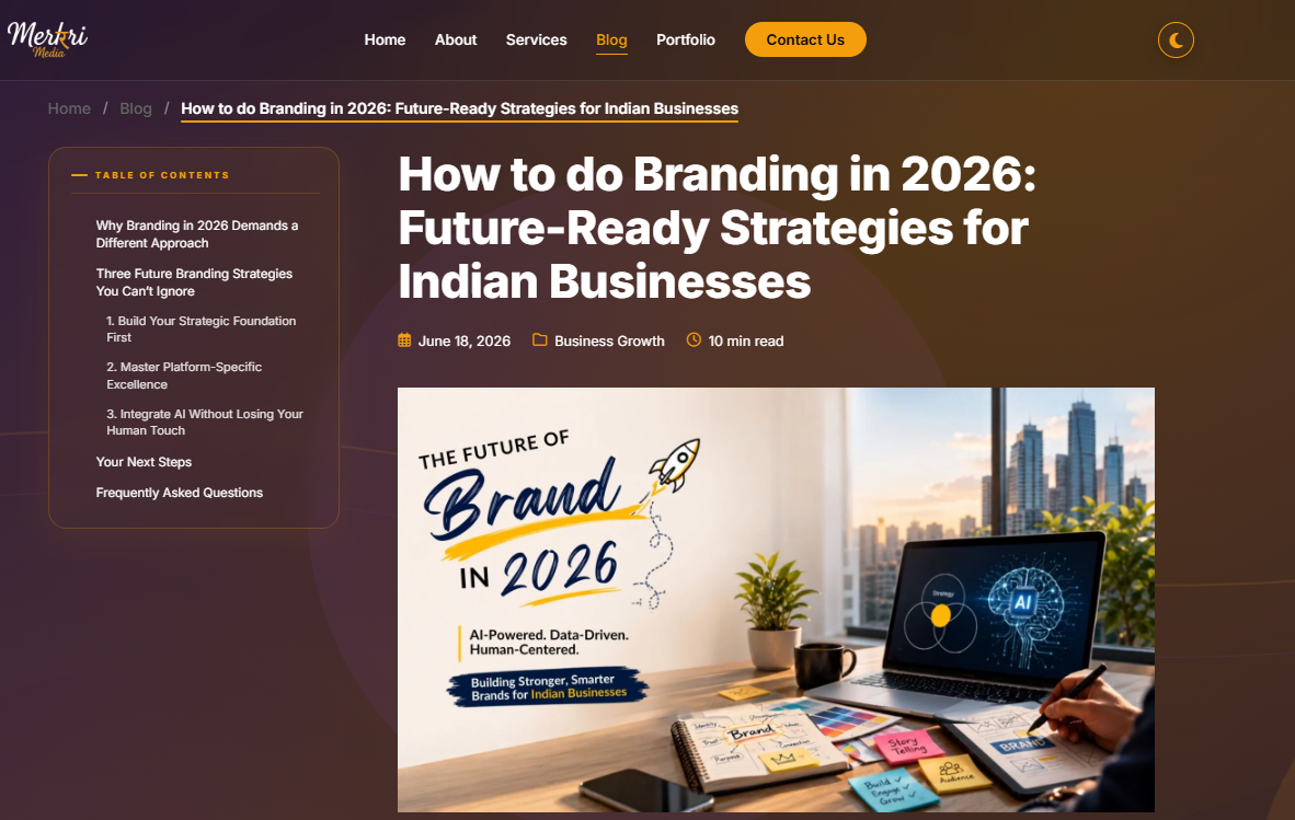 Published Blog Article