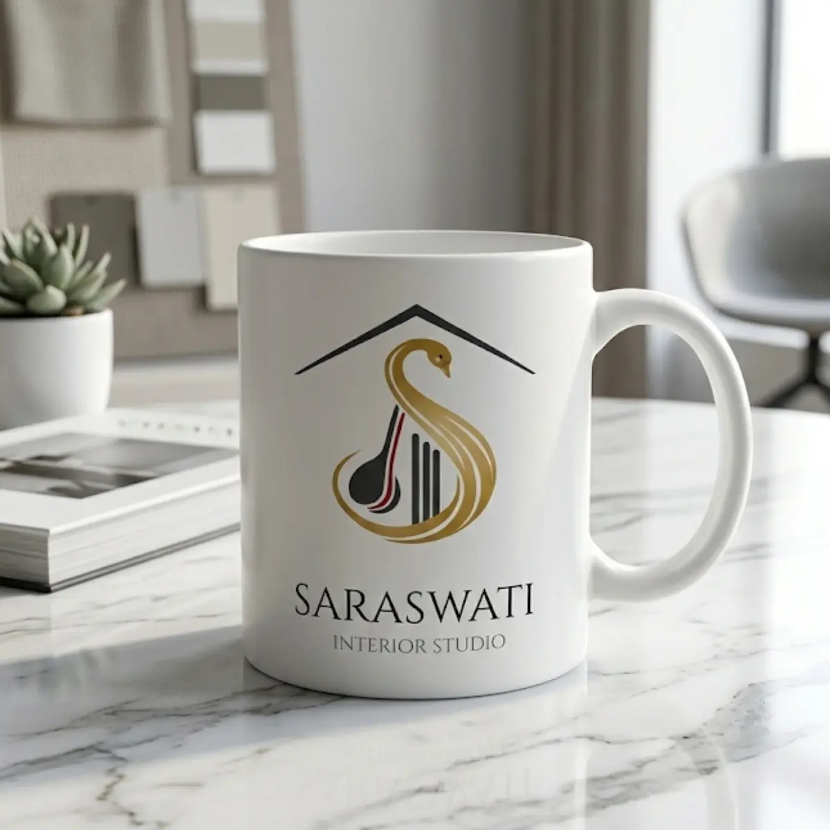 Logo on Dark Background